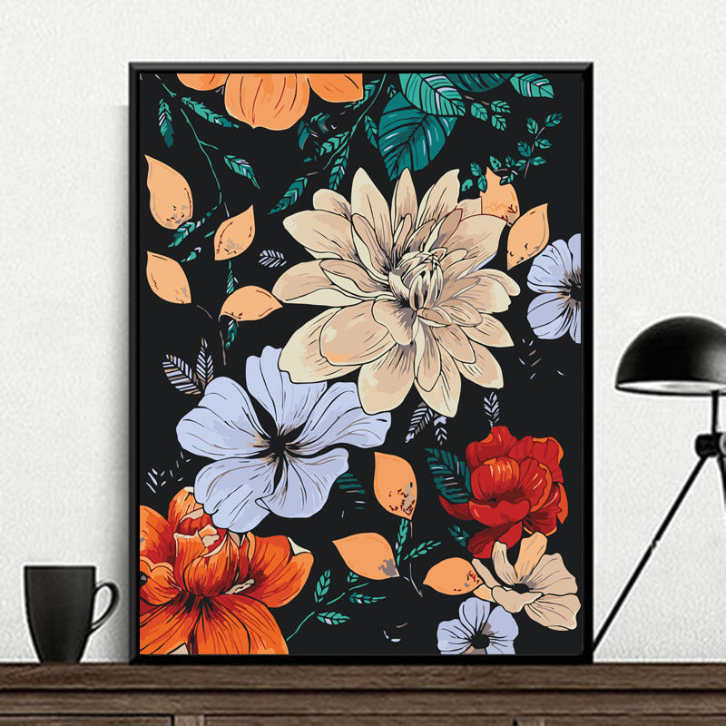 YL-37065 Cat digital oil painting DIY coloring painting handmade watercolor hand-painted art landscape anime cartoon painting