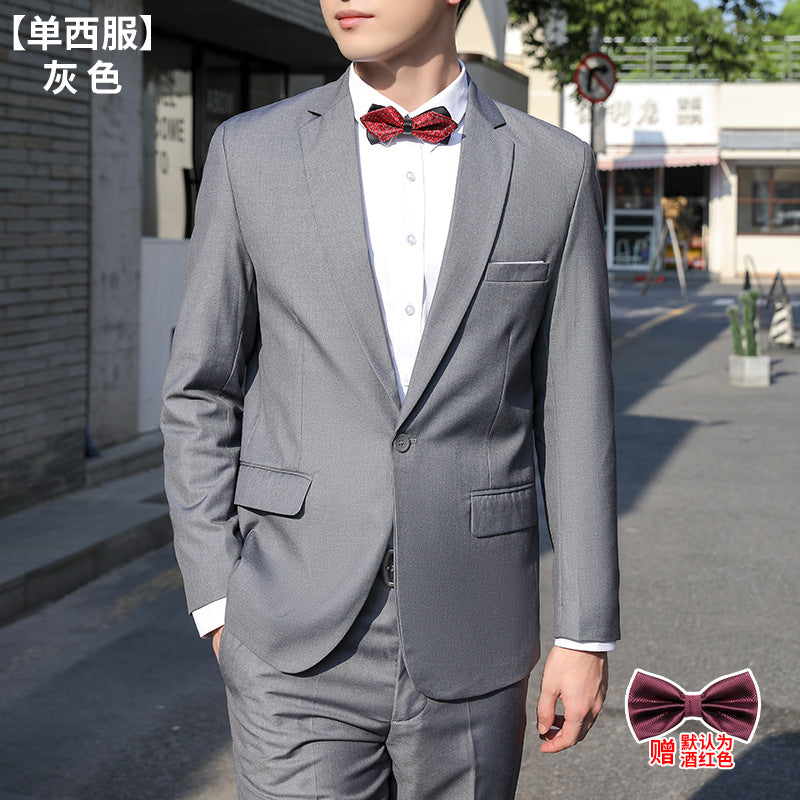 A0010 best man suit brother suit summer wedding suit men brother group dress large size full set wedding jacket men