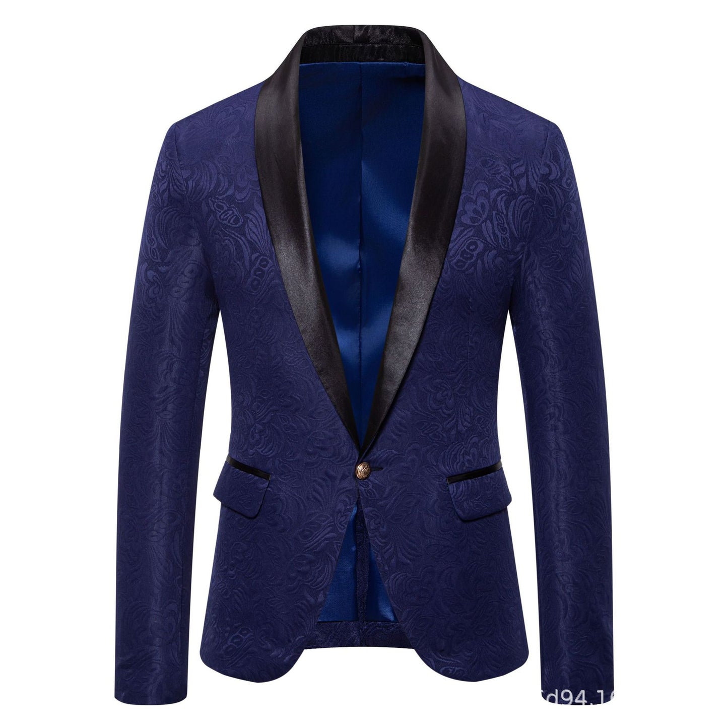 A0009 Men's Casual Suit Male Best Man Suit Foreign Trade Jacquard Suit Banquet Master of Ceremonies Dress Men's Jacket