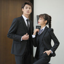 A0064 Suit large size business formal wear men and women couple dress suit jacket casual fashion temperament professional workwear interview
