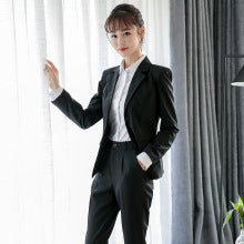 A0068 Suit Large Size Business Formal Suit Men and Women Couple Dress Suit Coat Casual Fashion Temperament Professional Workwear Interview