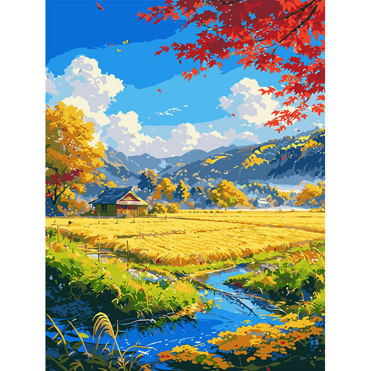 YL-34526 diy digital oil painting cartoon children's animation coloring decoration cute hand-filled coloring oil painting wholesale