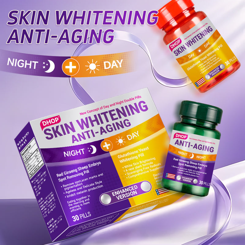 Ginseng & Glutathione Capsules – Beauty Nutrition Combo Pack