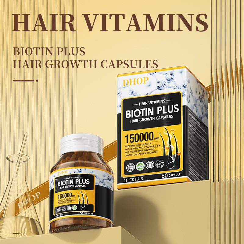 Biotin Capsules – Hair & Nail Nutrition Supplement