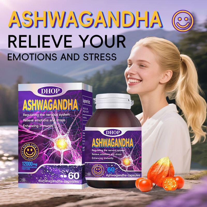 Ashwagandha Capsules – Herbal Daily Supplement