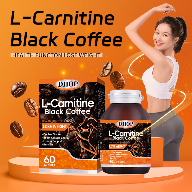 L-Carnitine & Coffee Extract Capsules – Daily Energy Supplement