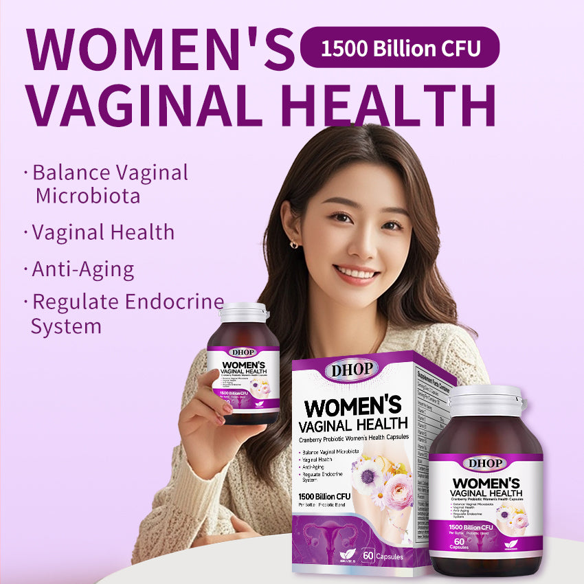 Cranberry Probiotic Capsules – Women’s Intimate Care Supplement