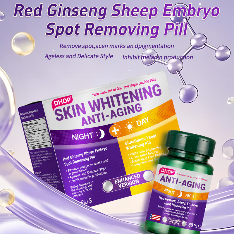 Ginseng & Glutathione Capsules – Beauty Nutrition Combo Pack
