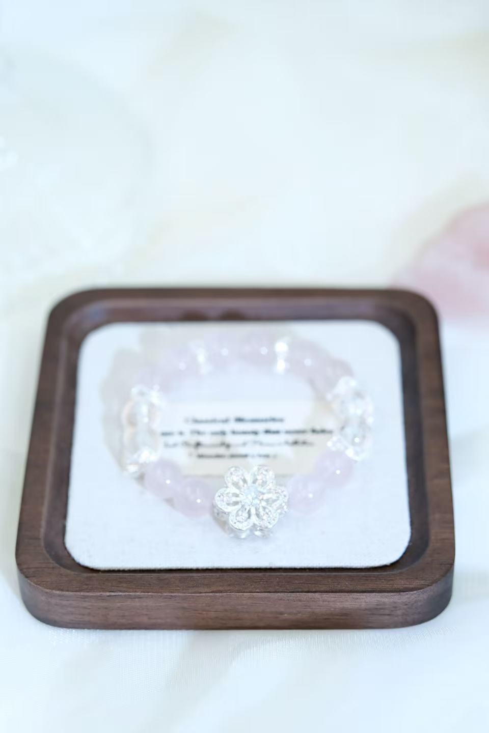 Crystal bracelet