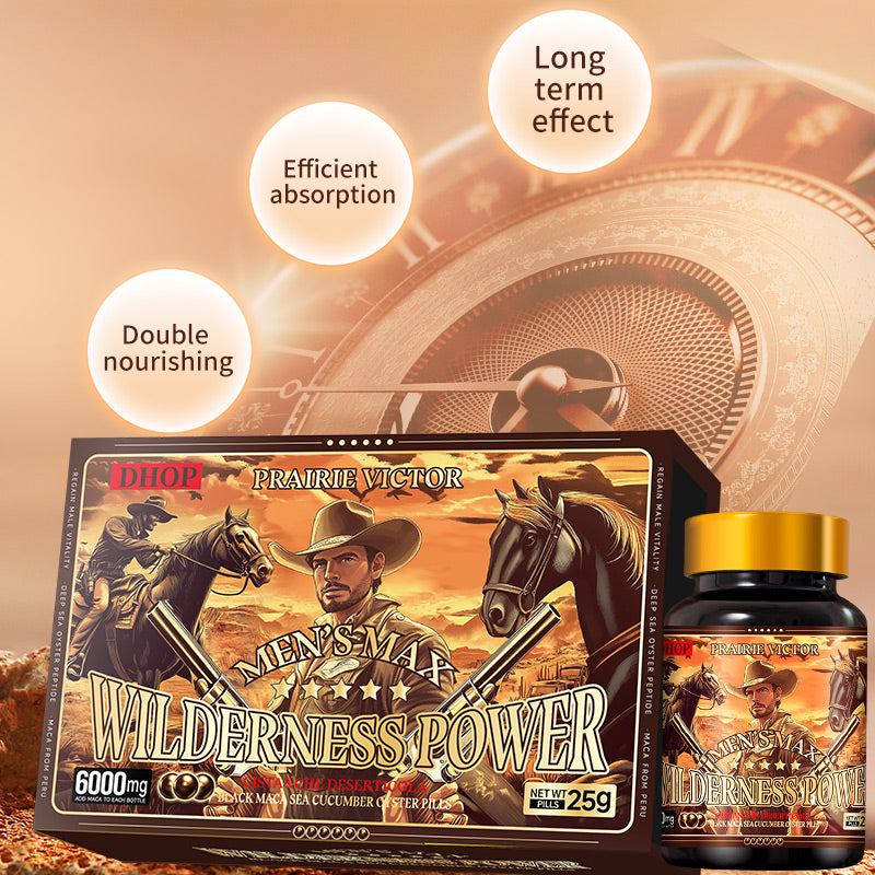 Dendrobium, Ginseng & Herbal Complex Tablets – Men’s Daily Supplement