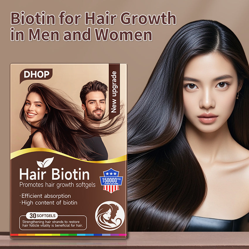 Biotin Softgels – Hair, Skin & Nail Daily Supplement