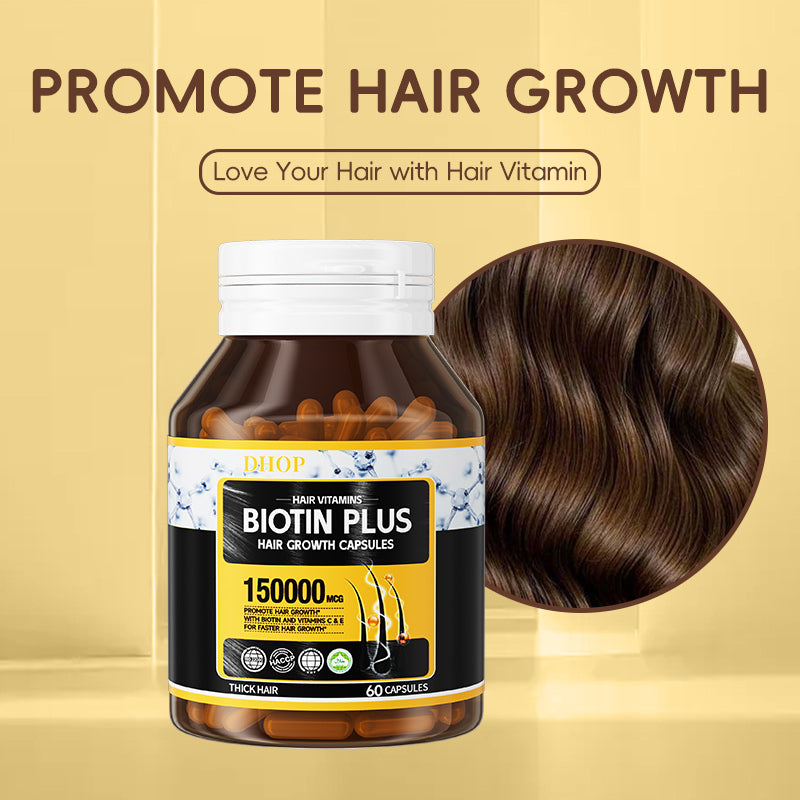 Biotin Capsules – Hair & Nail Nutrition Supplement
