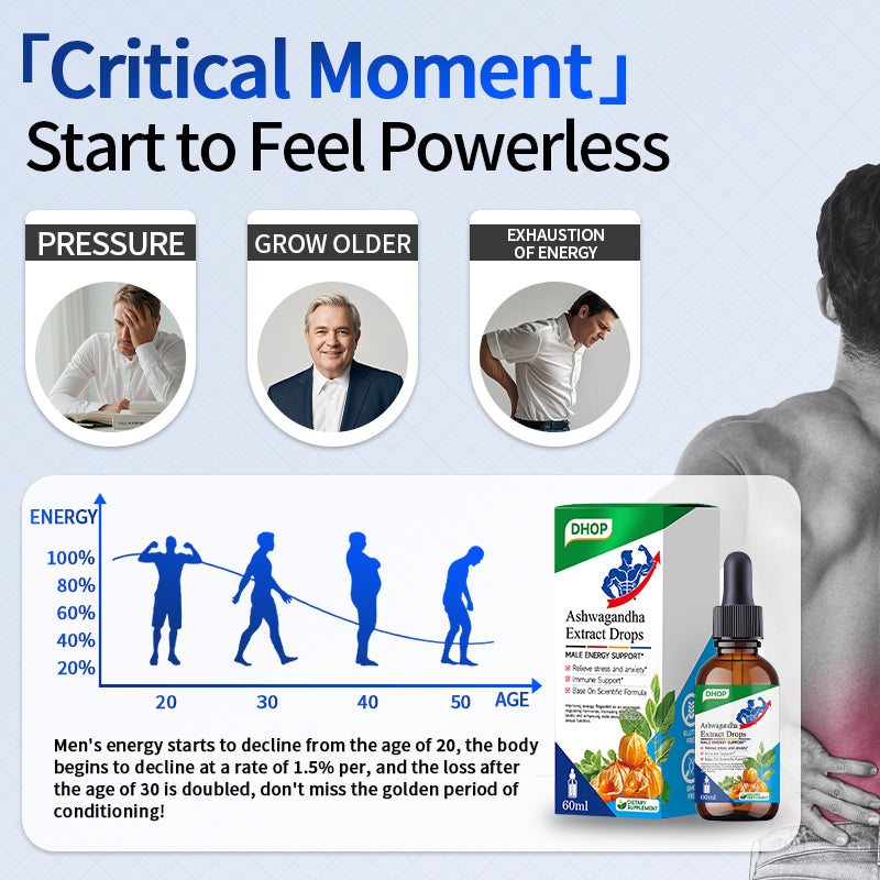 Ashwagandha Drops – Herbal Dietary Supplement