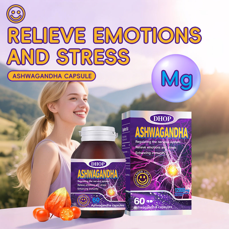 Ashwagandha Capsules – Herbal Daily Supplement