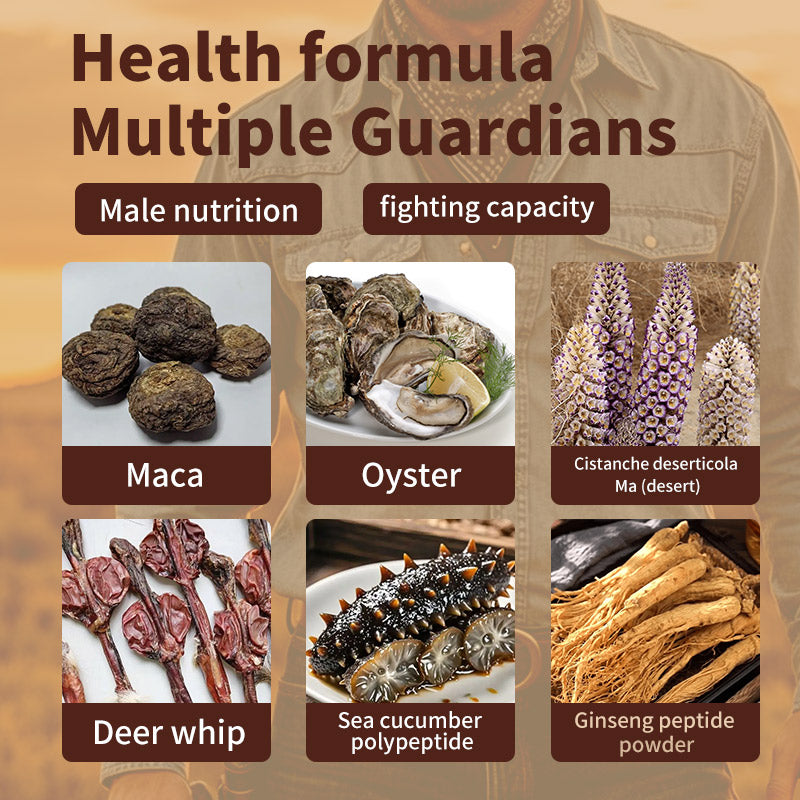 Dendrobium, Ginseng & Herbal Complex Tablets – Men’s Daily Supplement
