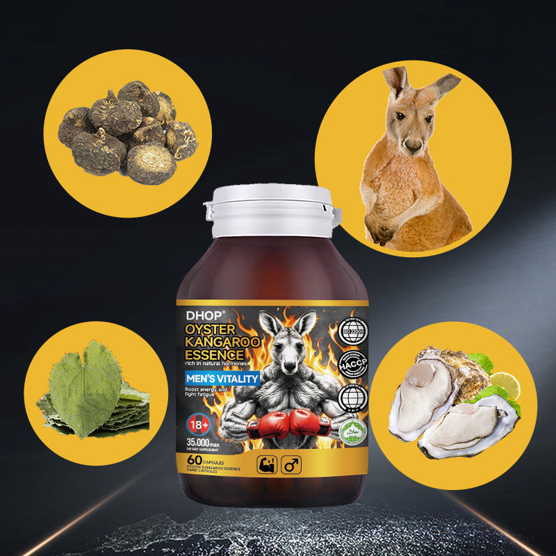 Oyster & Kangaroo Essence Capsules – Men’s Nutritional Supplement