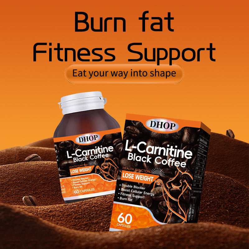 L-Carnitine & Coffee Extract Capsules – Daily Energy Supplement