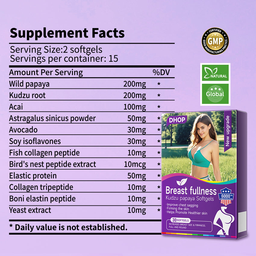 Papaya & Pueraria Mirifica Capsules – Women’s Herbal Nutrition