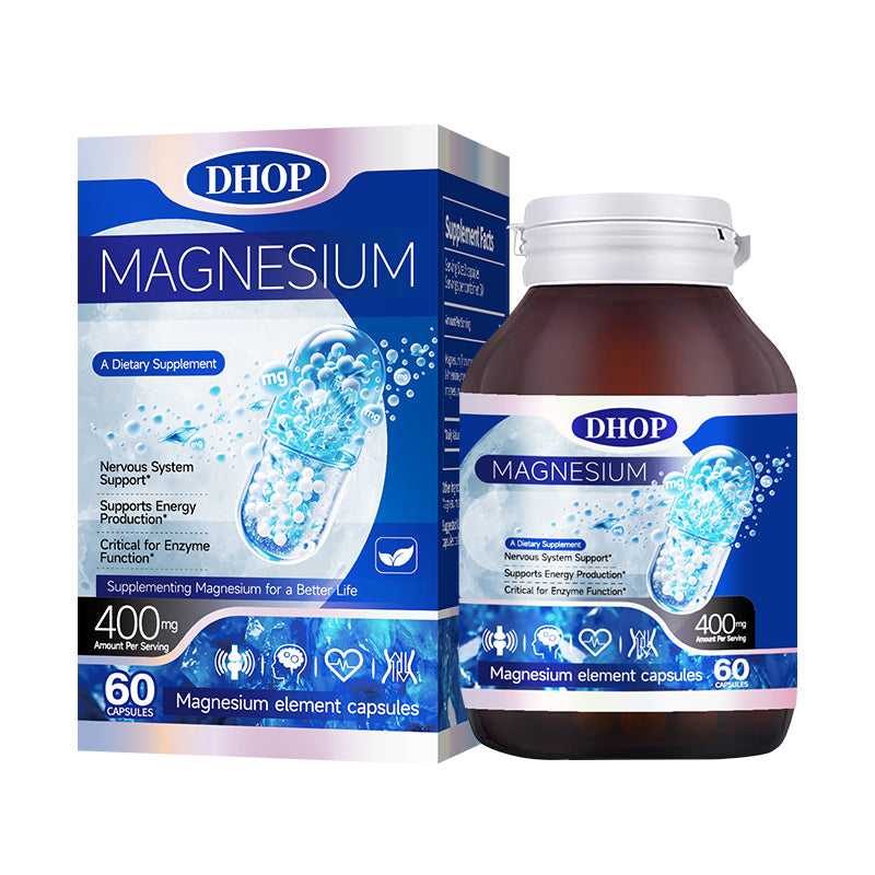 Magnesium Capsules – Daily Mineral Supplement