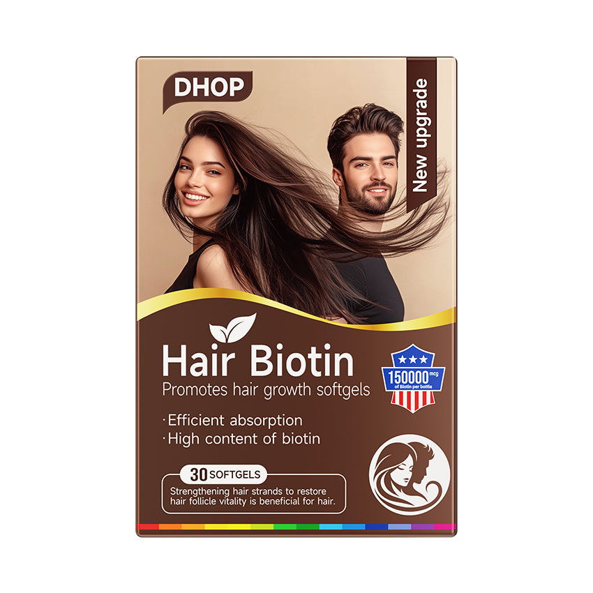Biotin Softgels – Hair, Skin & Nail Daily Supplement