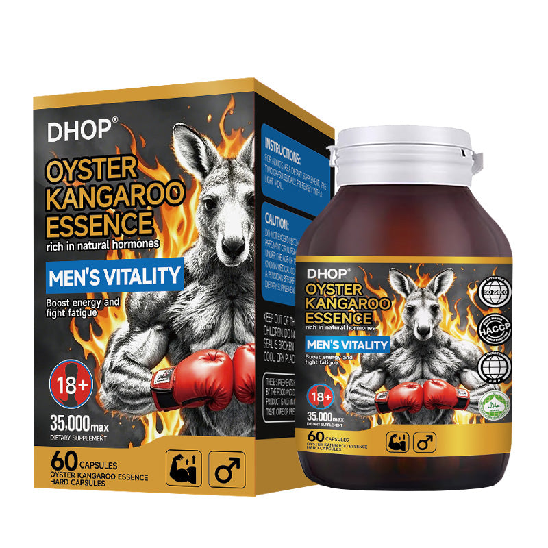 Oyster & Kangaroo Essence Capsules – Men’s Nutritional Supplement