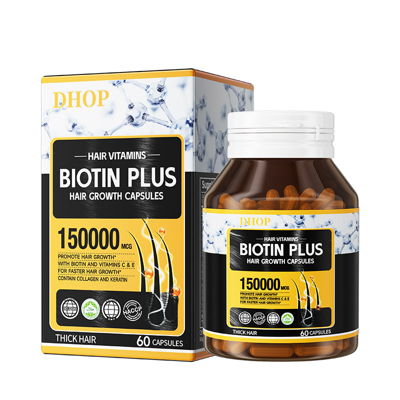 Biotin Capsules – Hair & Nail Nutrition Supplement