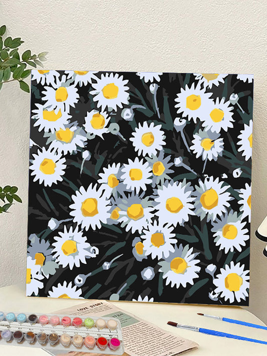YL-37238 digital oil painting landscape Dafen Village hand-painted mathematical oil painting coloring painting oil painting flower flower oil painting wholesale