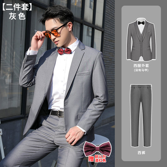 SF0102 best man suits brothers suits summer wedding suits men brothers group dress large size full set wedding jacket men