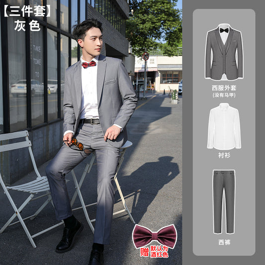 A0017 best man suits brothers suits summer wedding suits men brothers group dress large size full set wedding jacket men