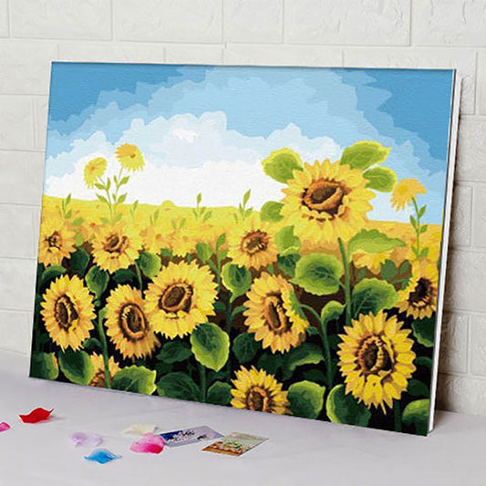 YL-35560 Cat Digital Oil Painting DIY Coloring Painting Handmade Watercolor Hand-painted Art Landscape Anime Cartoon Painting