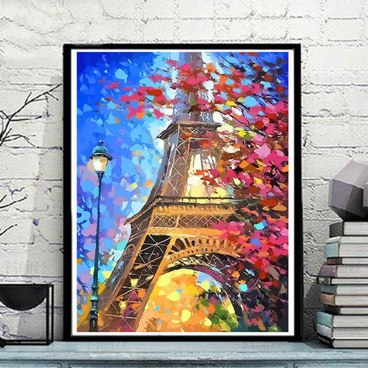 YL-35562 Cat Digital Oil Painting DIY Coloring Painting Handmade Watercolor Hand-painted Art Landscape Anime Cartoon Painting