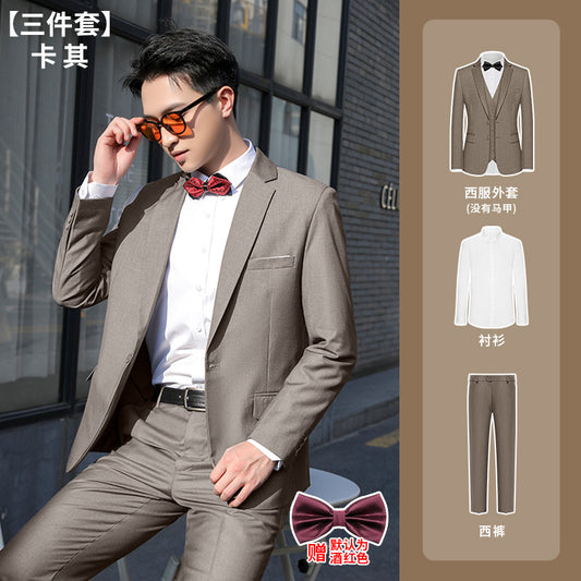 A0018 groomsmen suits brothers suits summer wedding suits men brothers group dress large size full set wedding jacket men
