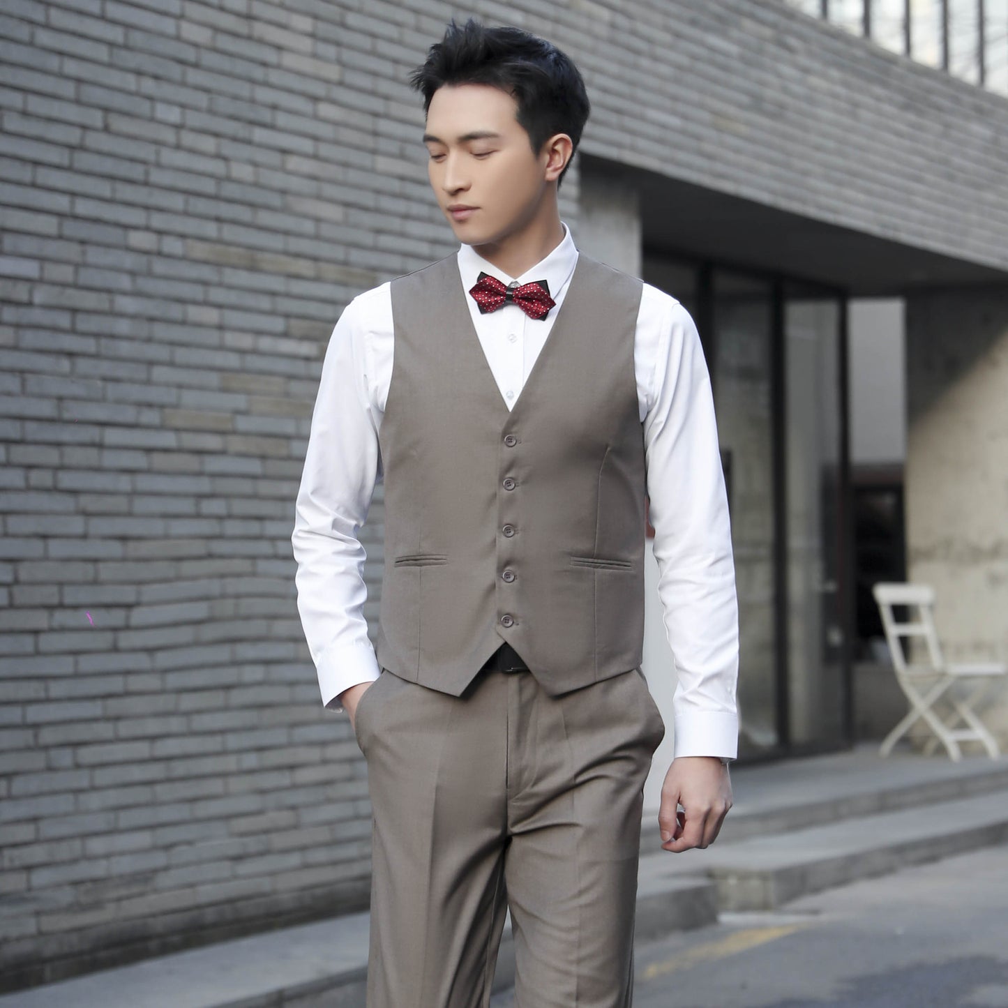 A0040 best man suit brother suit summer wedding suit men brother group dress large size full set wedding jacket men